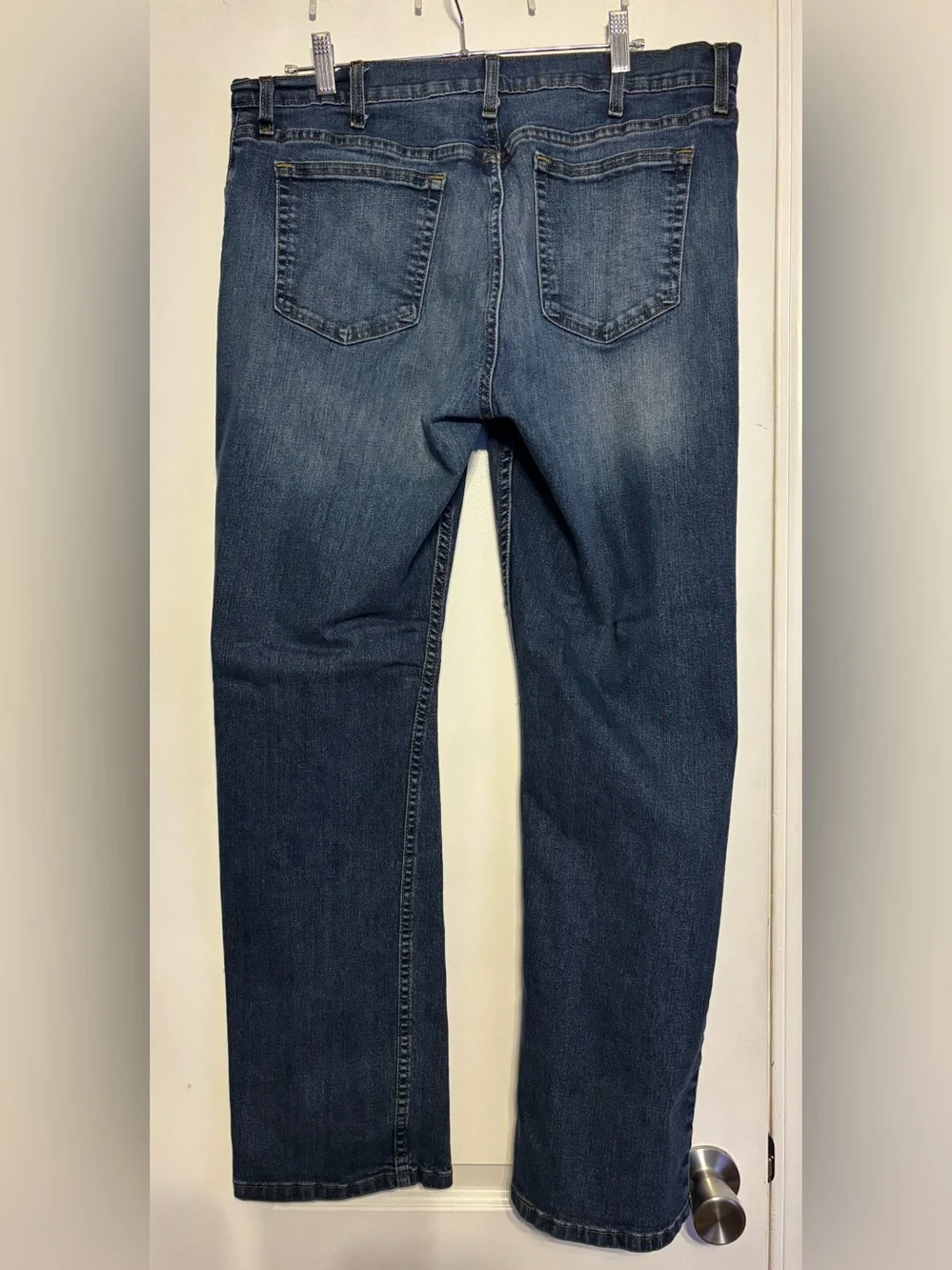 Men’s Blue Boot-cut Jeans
